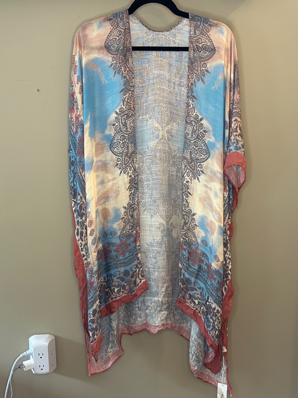 Elegant Multicolor Women's Kimono
